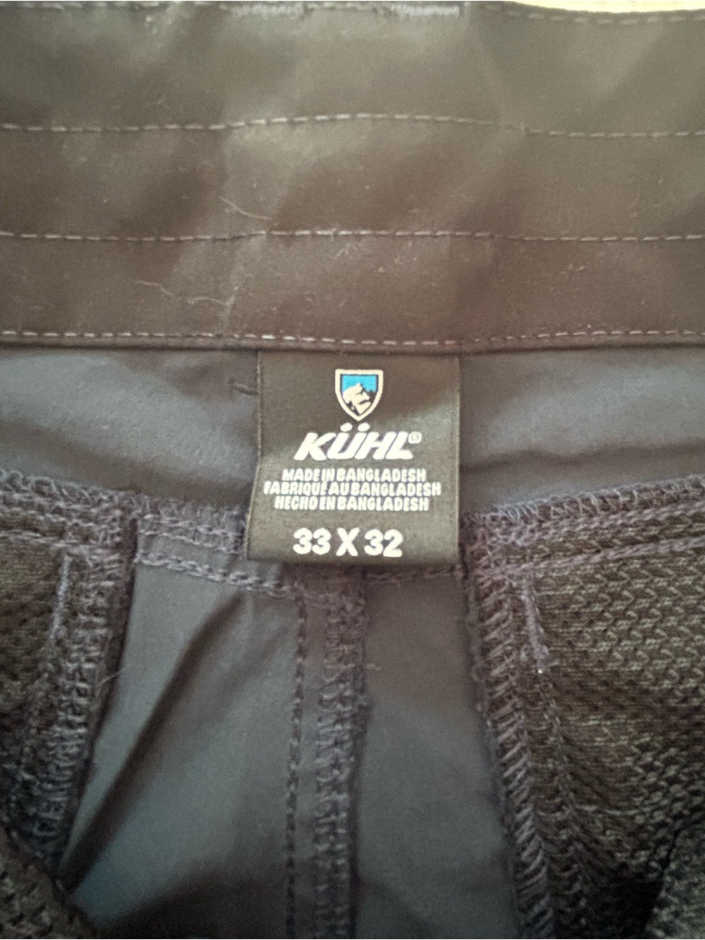 Kuhl Men's Navy Blue Performance Pants 33x32 - Picture 4 of 5